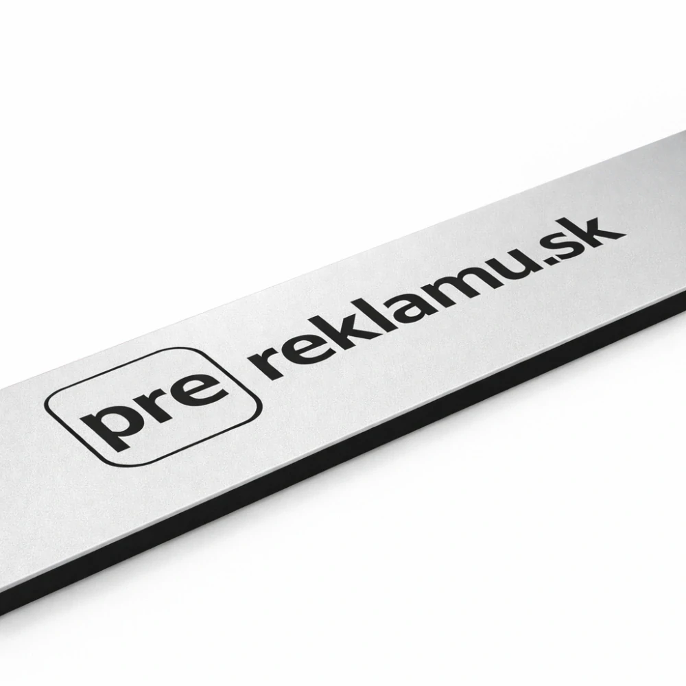 LaserAcrylEco - aluminium matná/čierna