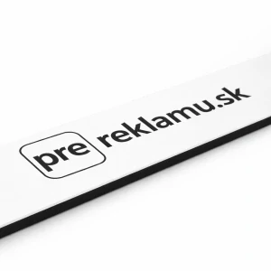 LaserAcryl2 - biela matná/čierna