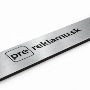 LaserPlus - nikel brúsená lesklá/čierna