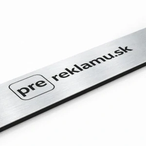 LaserPlus - oceľová brúsená lesklá/čierna