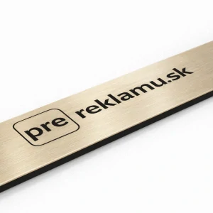 LaserFlex - nikel brúsená lesklá/čierna