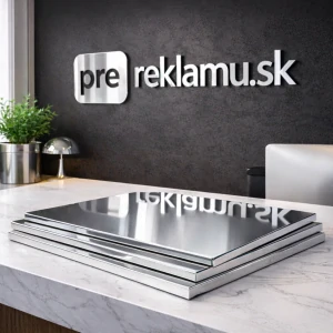 Plexisklo (akryl PMMA) - strieborné zrkadlové extrudované